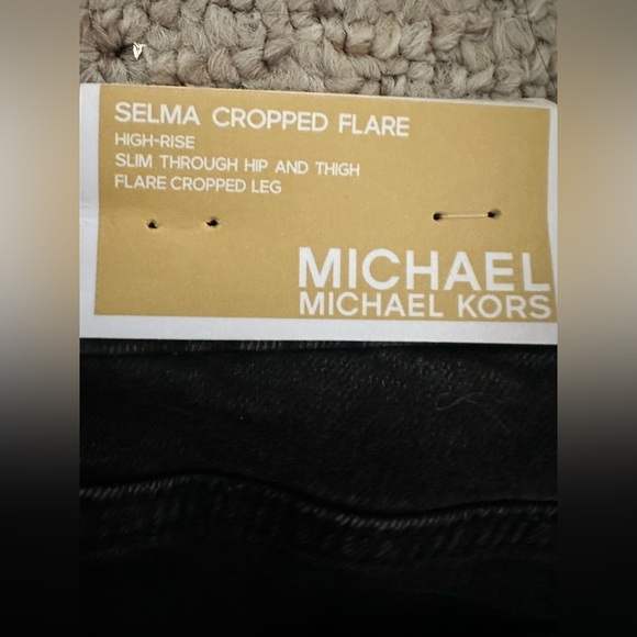 New with tag Michael kors Selma cropped flare jeans 6P - Picture 4 of 9